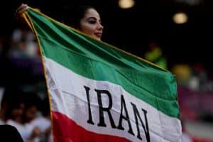 iran vlag voetbal