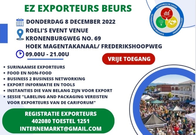 EZ organiseert Exporteurs Beurs