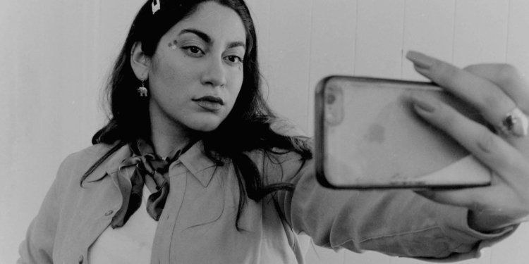 selfie telefoon mobiel vrouw