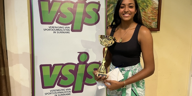 Cabriella Bouterse Surinaamse Sportvrouw van het jaar 2022