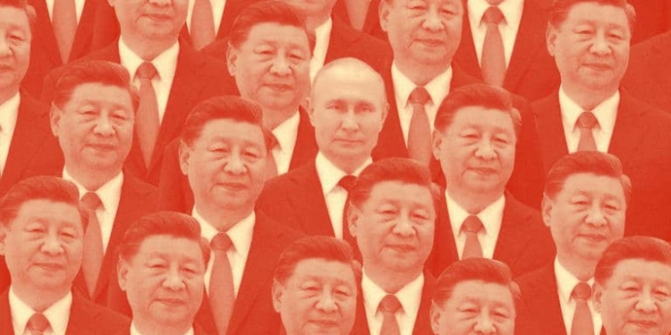 china en rusland xi ping en poetin