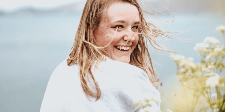vrouw blond