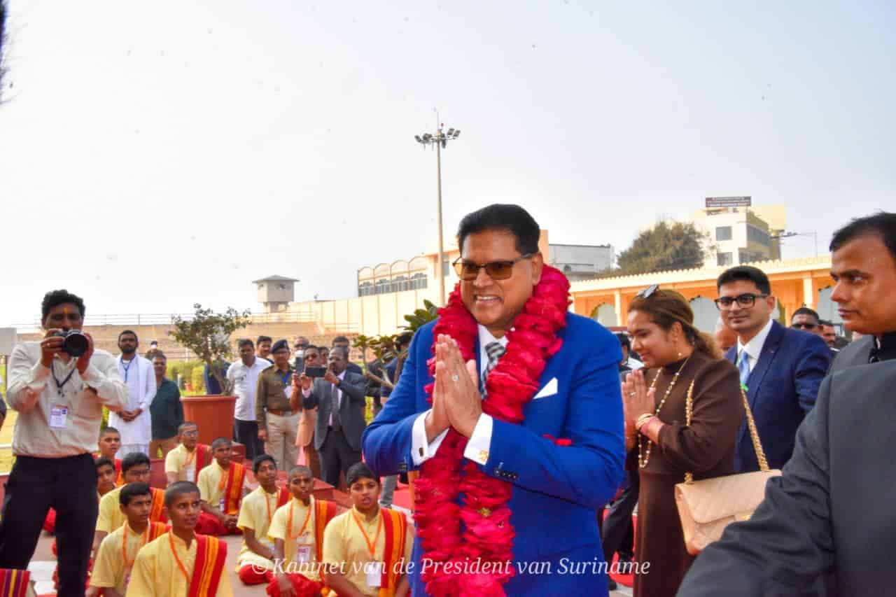 Surinaamse delegatie warm onthaald in India