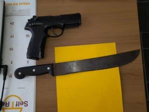 gaspistool en houwer crime politie | GFC