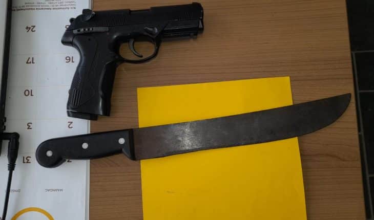 gaspistool en houwer crime politie | GFC