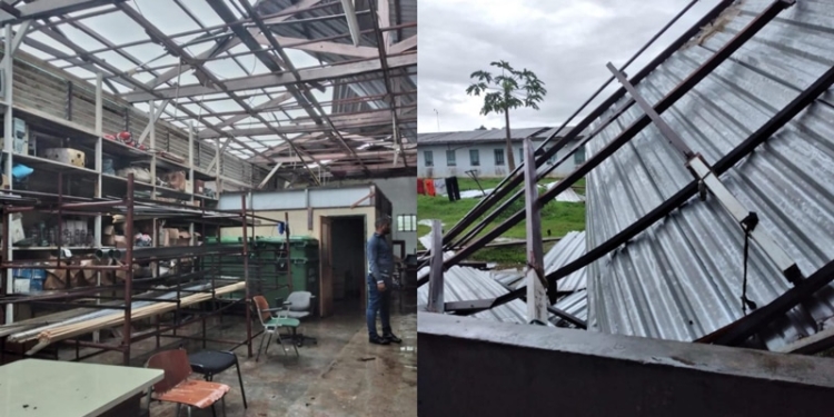 strafinrichting Santo Boma schade rukwinden