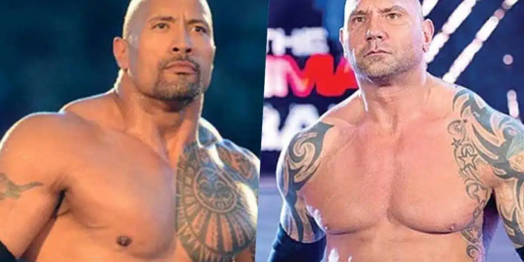 therock batista1 1.jpg 242310155Dwayne Johnson en bautista