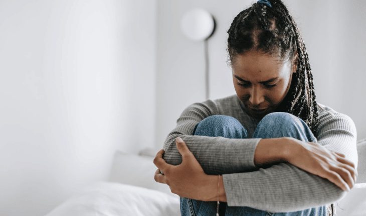 vrouw depressief huilen verdriet | GFC