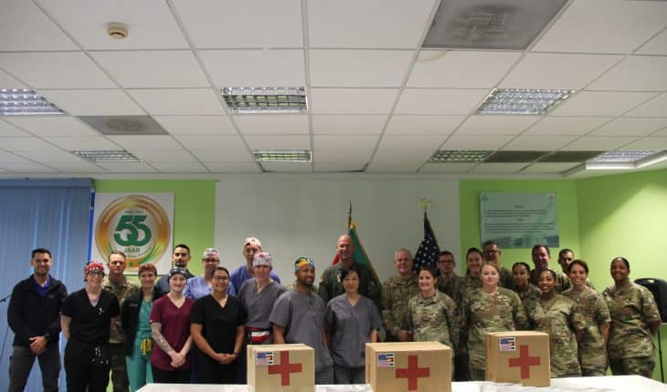 Amerikaanse militaire chirurgen beginnen twee weken durende medische missie in Suriname 1 | GFC