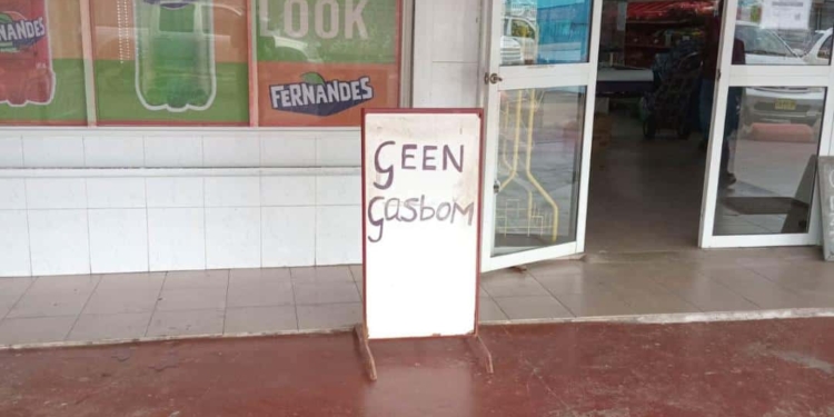 geen gasbom ecd