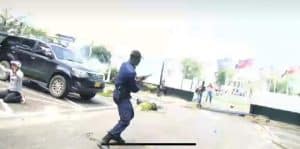 protest politie schiet op menigte | GFC