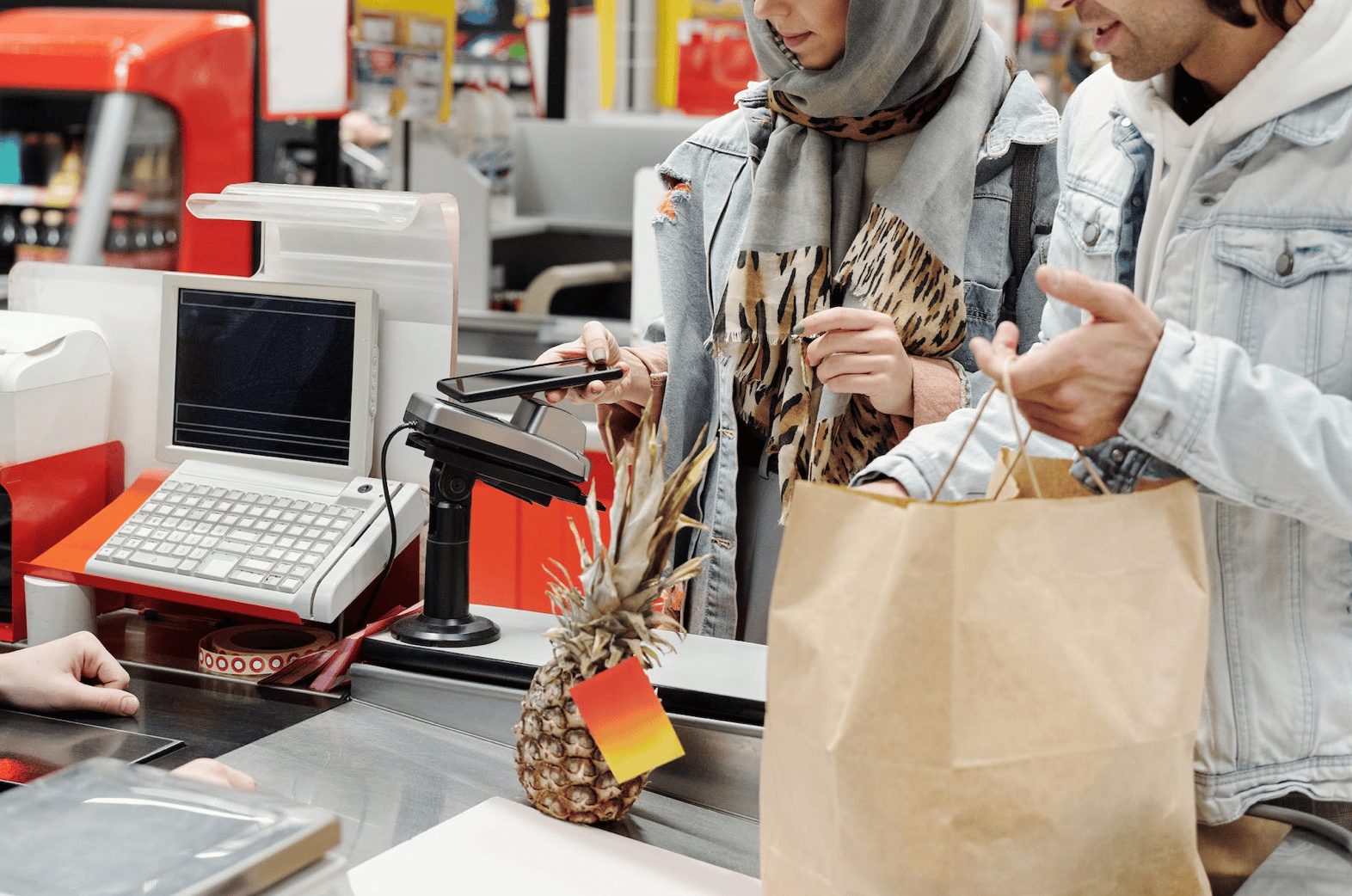 supermarkt winkel boodschappen