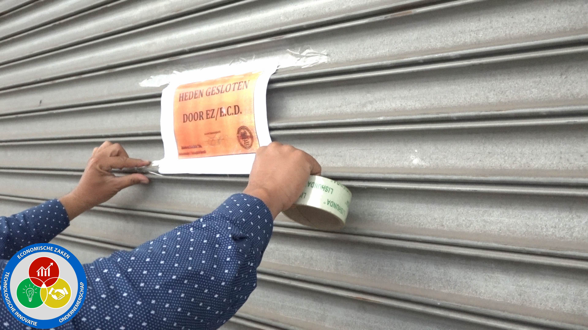 supermart winel gesloten door ecd