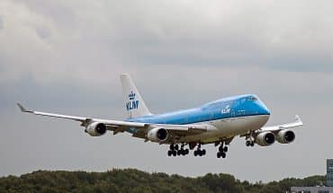 KLM vliegtuig