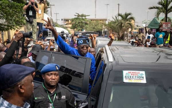 Nigeria declares Bola Tinubu winner of presidential election