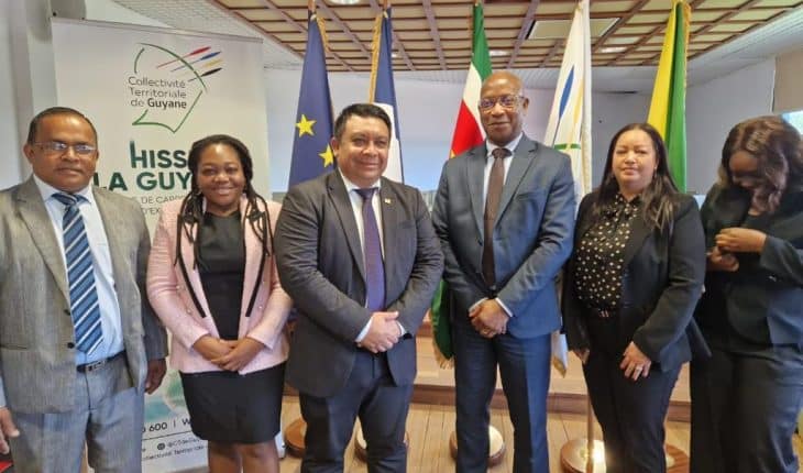 Tweedaagse werkbezoek van Minister TCT aan Frans Guyana | GFC