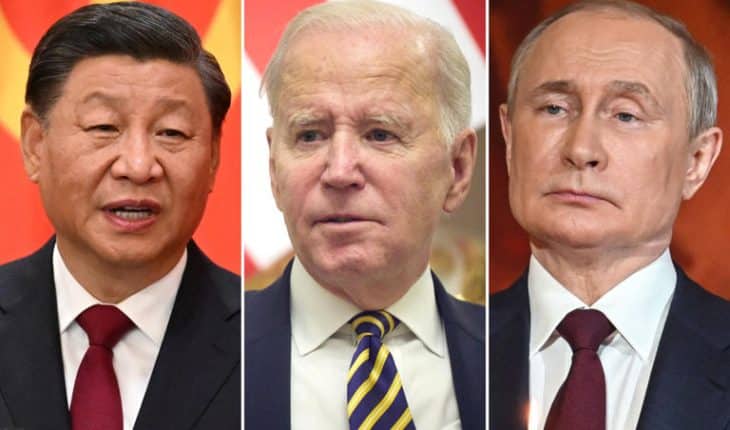 Xi ping china joe biden us en poetin rusland | GFC