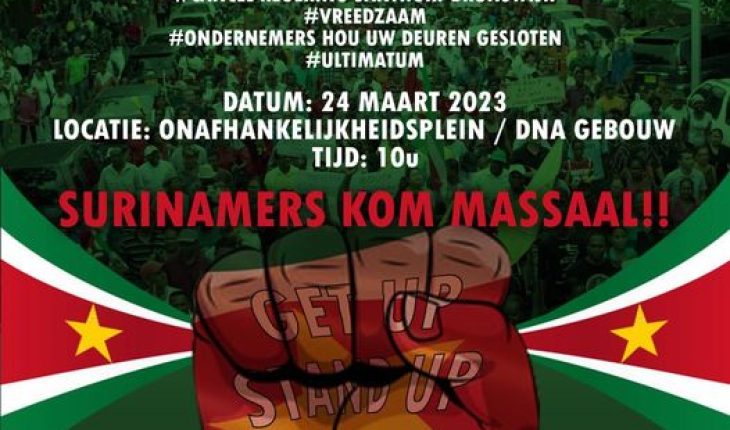 alles plat actie protst | GFC