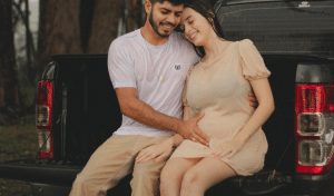 zwanger auto koppel stel relatie | GFC