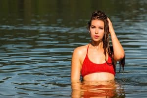 Fotomodel vrouw