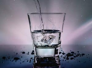 Glas water