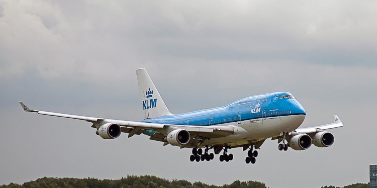 KLM vliegtuig