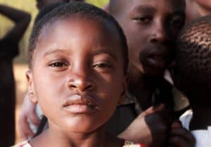 Kind Afrika