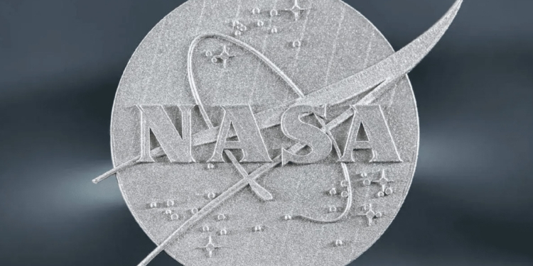 NASA munt gemaakt van GRX810