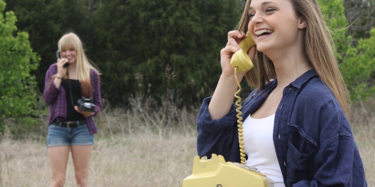 Praten telefoon