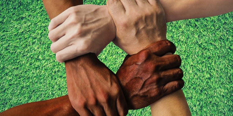 samenwerken Racisme stop eenheid