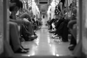 Trein passagiers