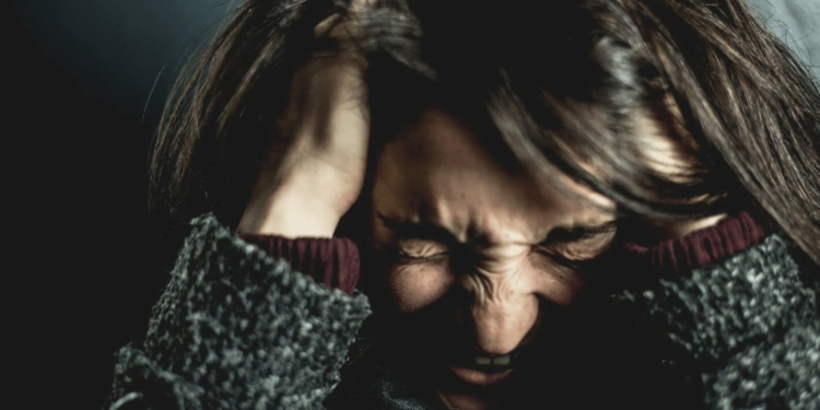 stress vrouw