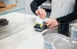 kassa bon betalen pinnen | GFC