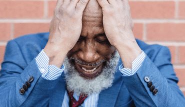 Man depressief