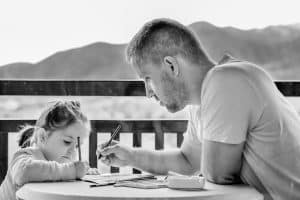 meisje-man-studeren