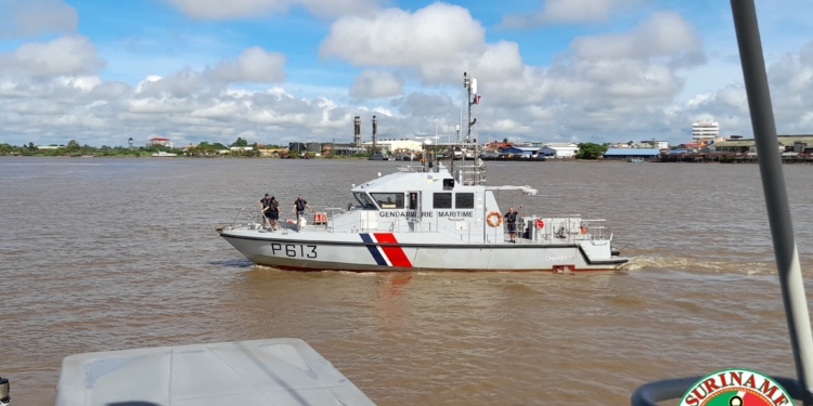 Gezamenlijke training Franse marine en Surinaamse Kustwacht