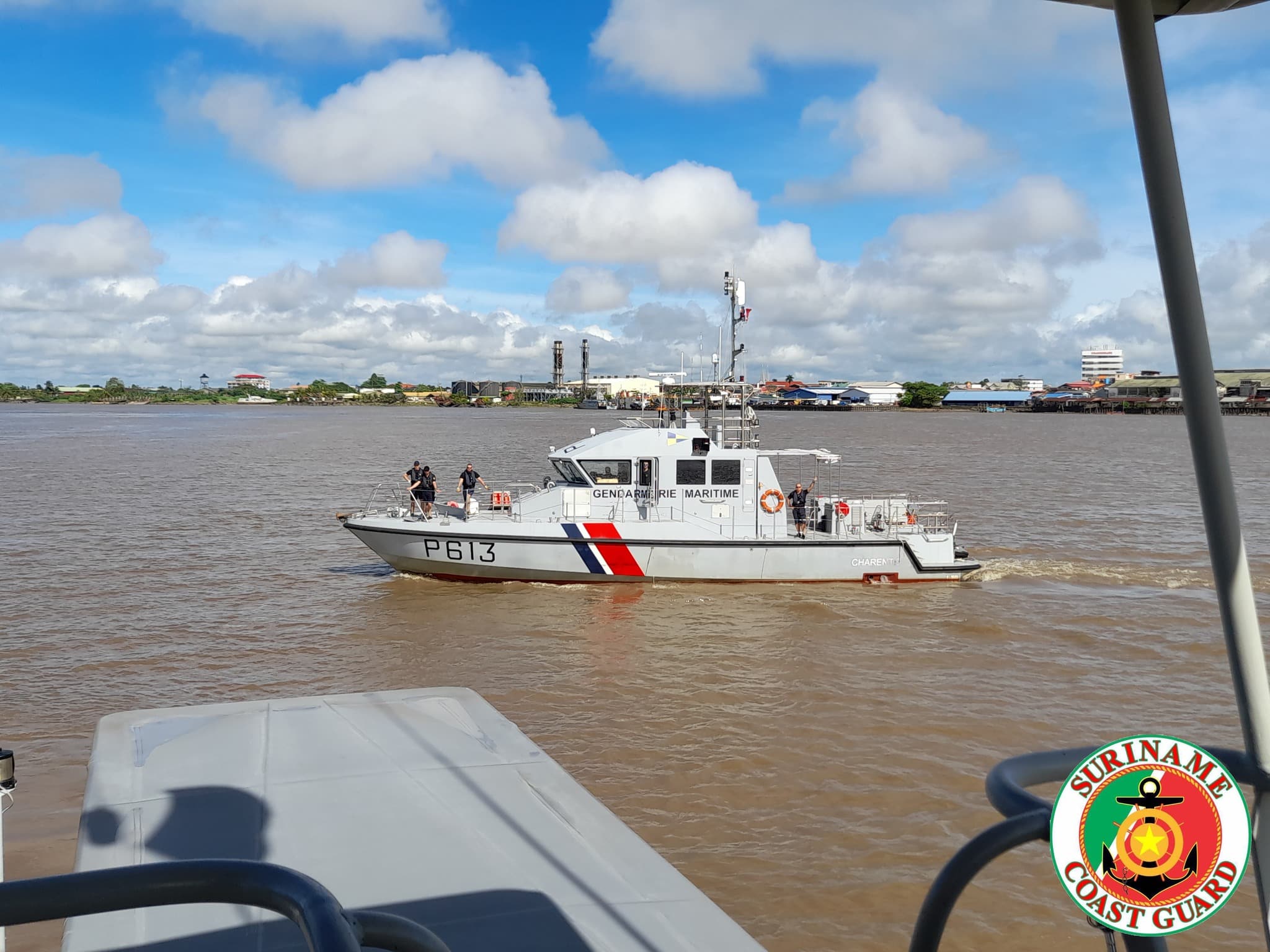 Gezamenlijke training Franse marine en Surinaamse Kustwacht