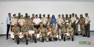 Achttien militairen ronden officiersopleiding succesvol af | GFC