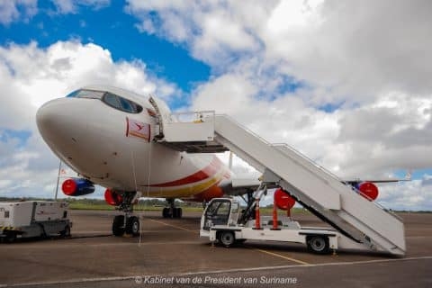 Surinam Airways ontvangt EASA TCO approval slm