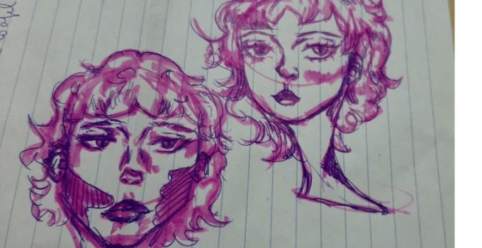 Tekening tiener
