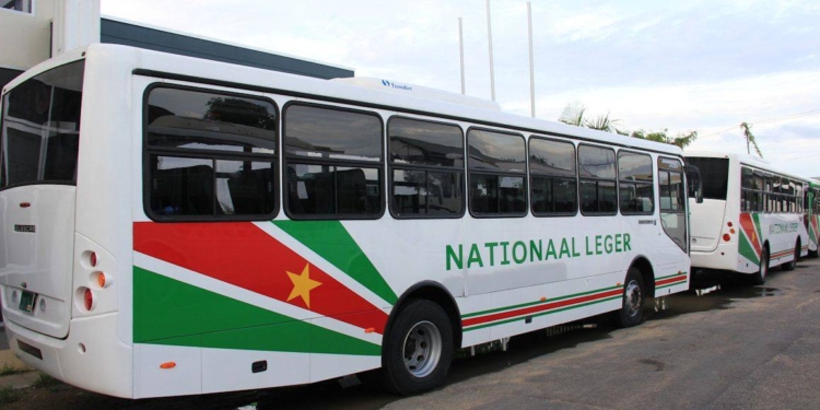 bussen nationaal leger defensie