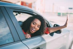 vrouw auto | GFC