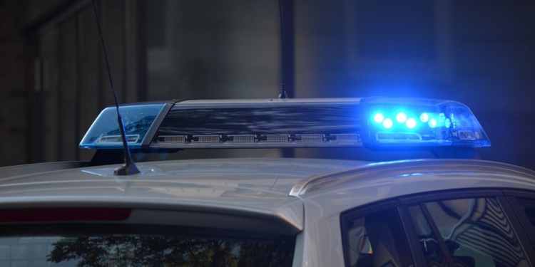 Zwaailichten politie