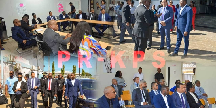 Antilliaanse delegatie brengt werkbezoek aan KPS