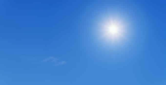 Lucht zon