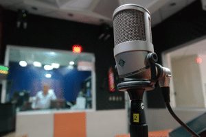 interview microfoon radio media