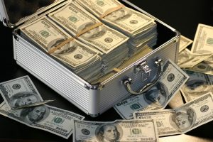 Dollars koffer