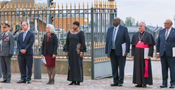 Ambassadeur Khargi overhandigt geloofsbrieven aan president van Finland