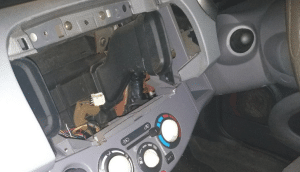 Diefstal autoradio