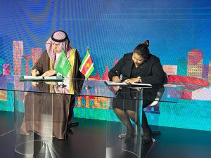 Ondertekening van de MOU en parafering van de Air Service Agreement Suriname en Saoedi Arabië